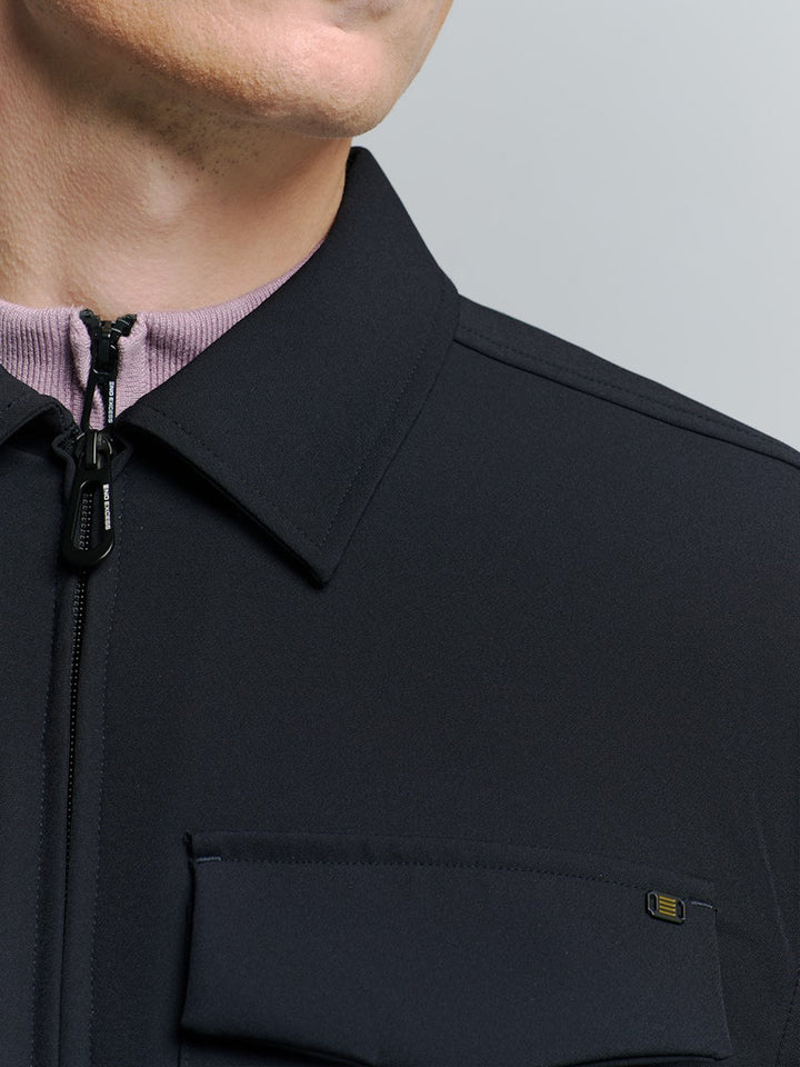 No excess 27510104 vest sweat heren navy