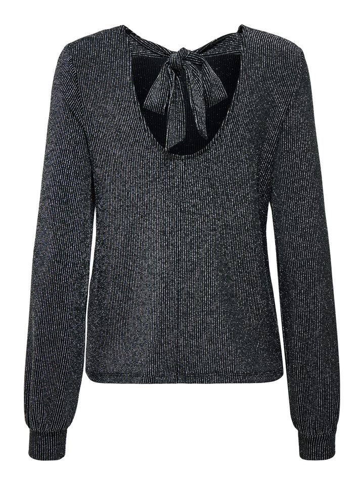Only Carol blouse zwart dessin – dames