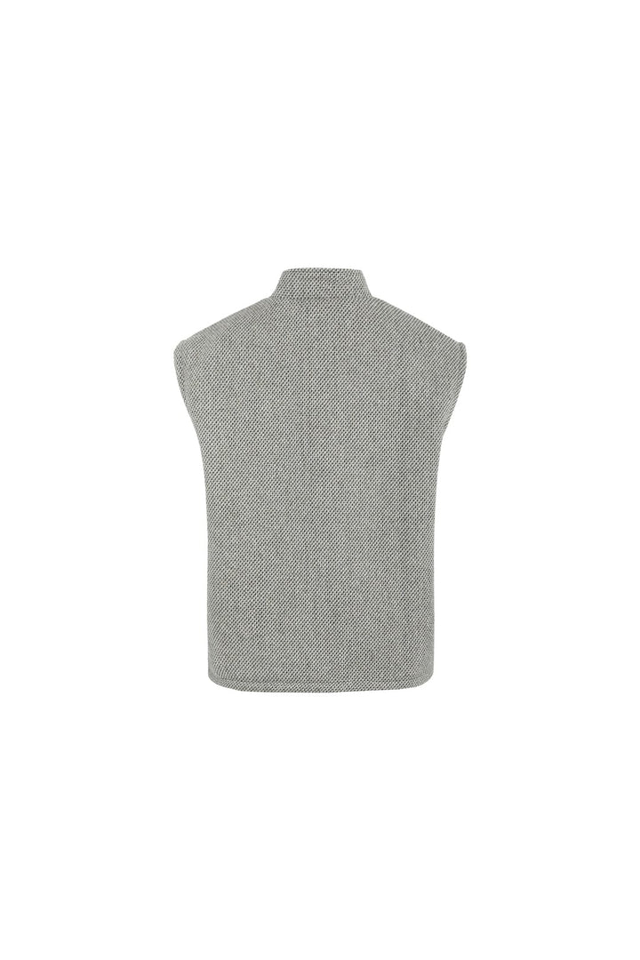 G-Maxx Kamala gilet zwart dessin – dames