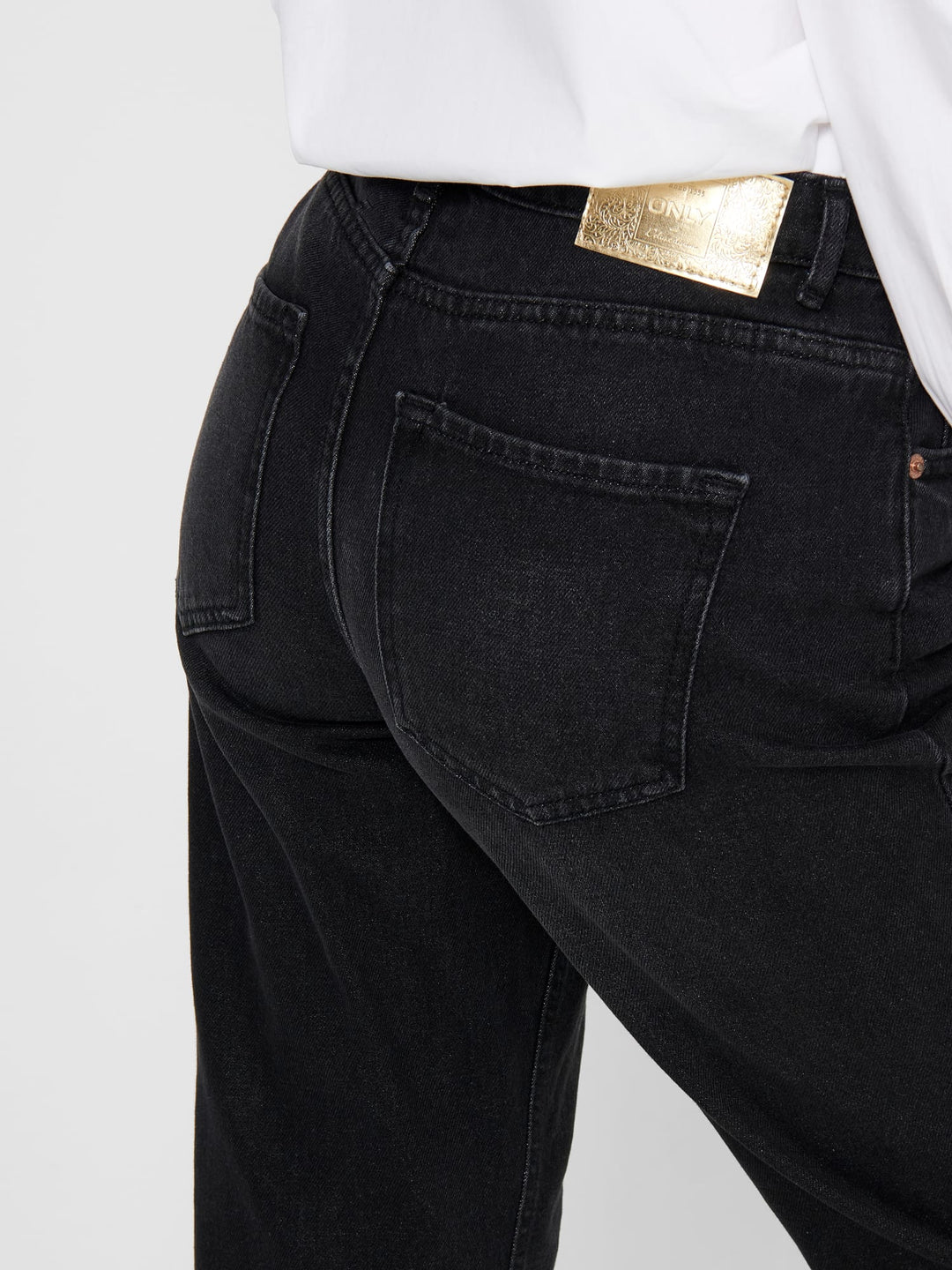 Only bootcut flare fit jeans zwart – dames - L32