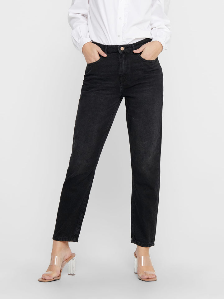 Only bootcut flare fit jeans zwart – dames - L30