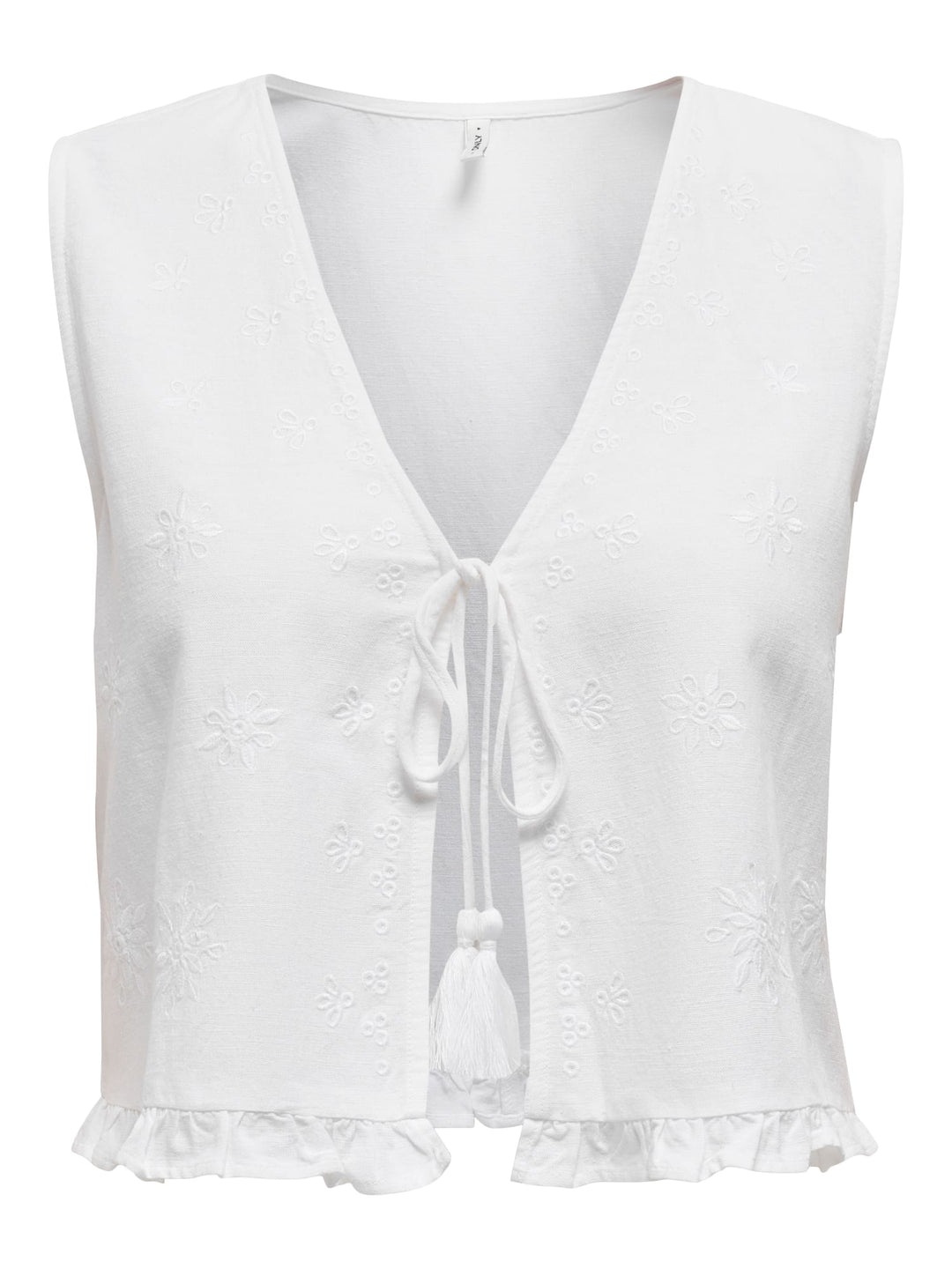Only Jakiri gilet dames off-white