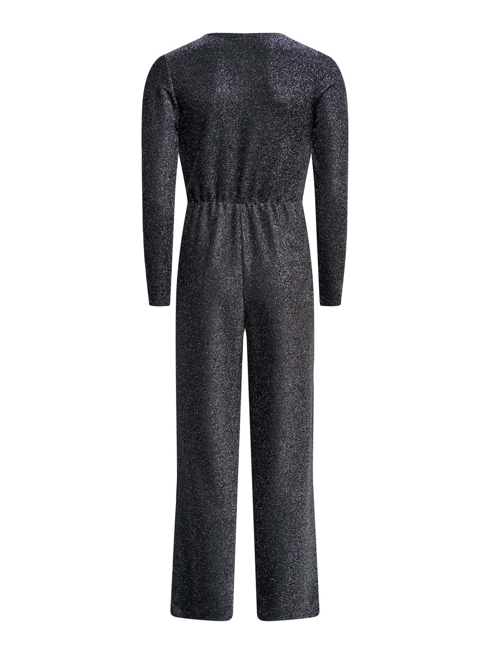 Only ONLRICH L/S GLITTER JUMPSUIT JRS zilverkleurig – dames