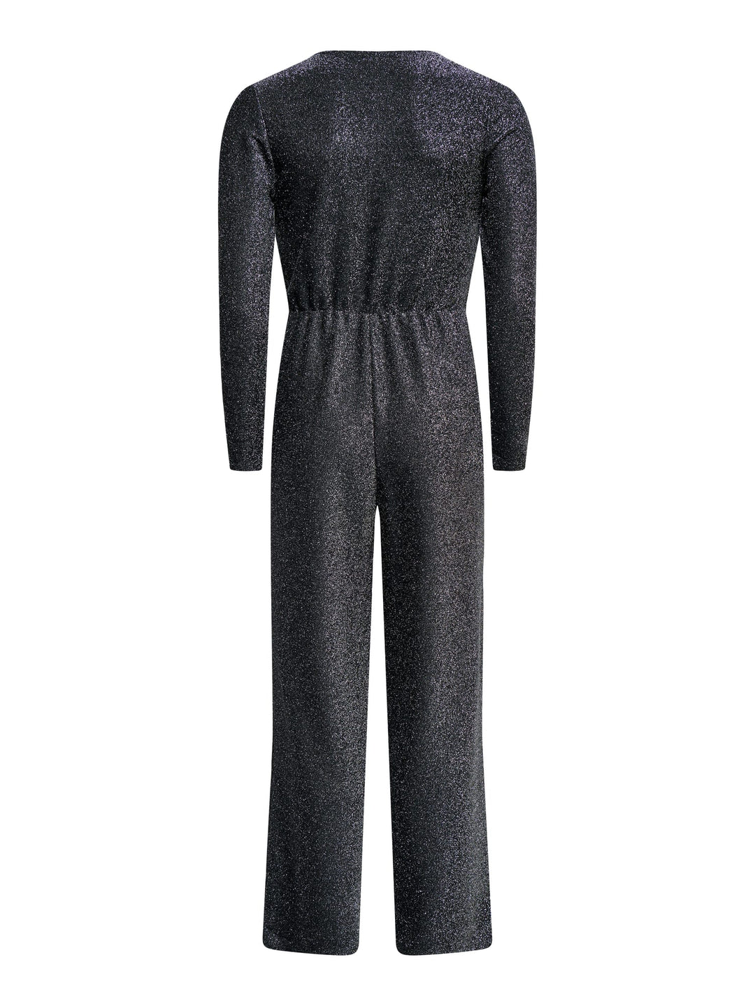 Only ONLRICH L/S GLITTER JUMPSUIT JRS zilverkleurig – dames
