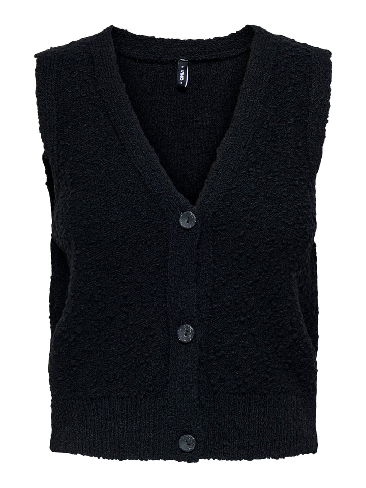 Only alvilda gilet dames zwart