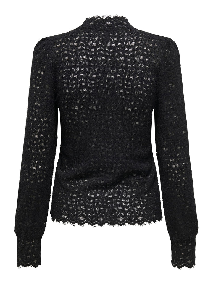 Only Svea t-shirt l/m zwart – dames