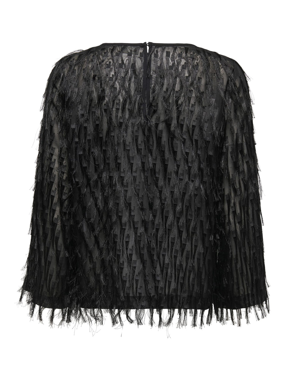 Jacqueline de Yong Fleur top zwart – dames