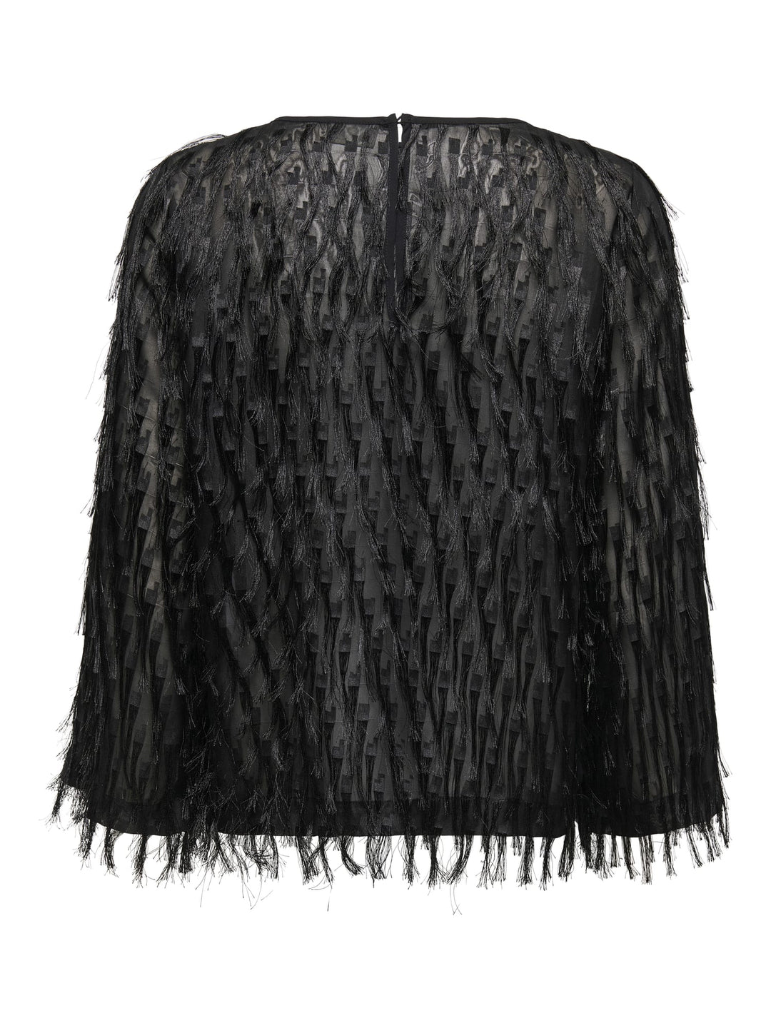 Jacqueline de Yong Fleur top zwart – dames