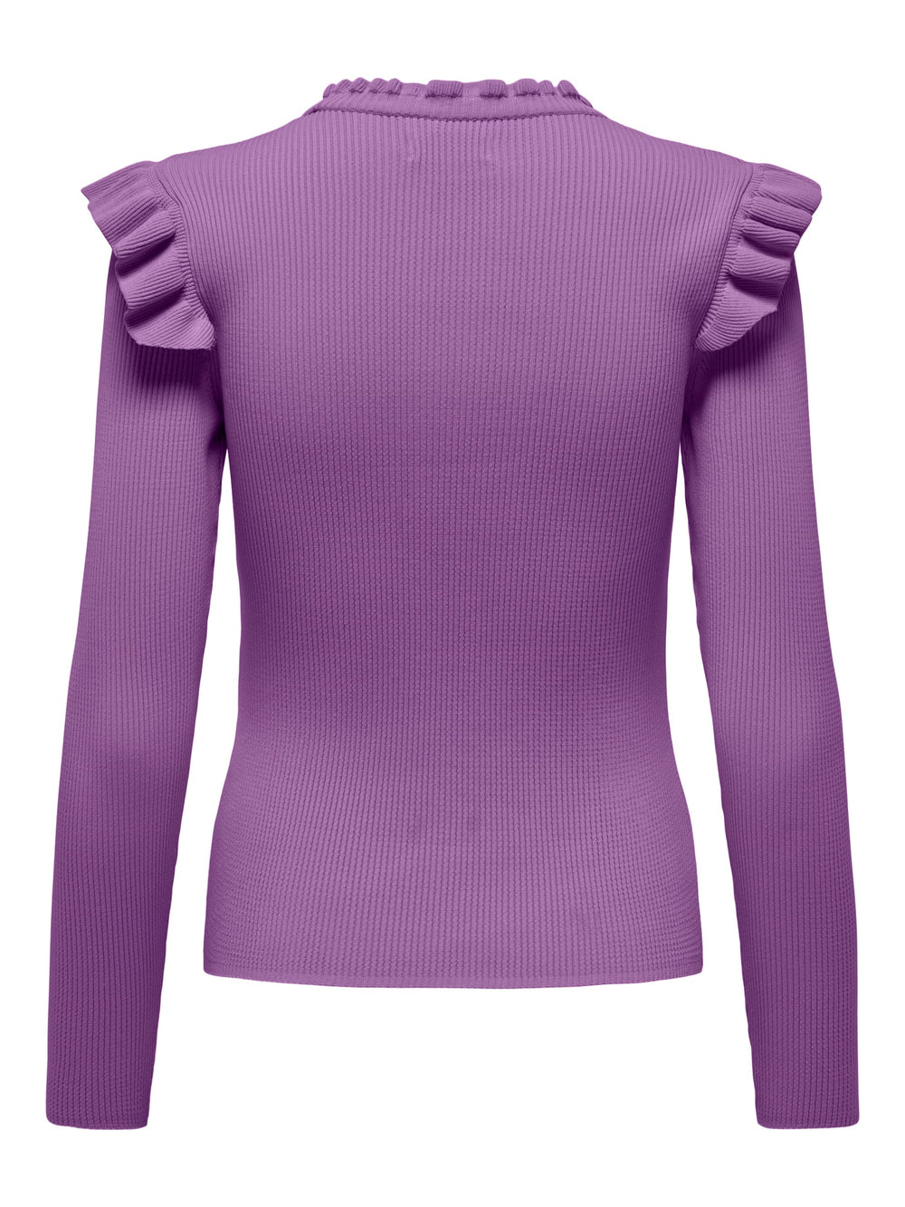 Only 15262455 Sia t-shirt l/m paars – dames