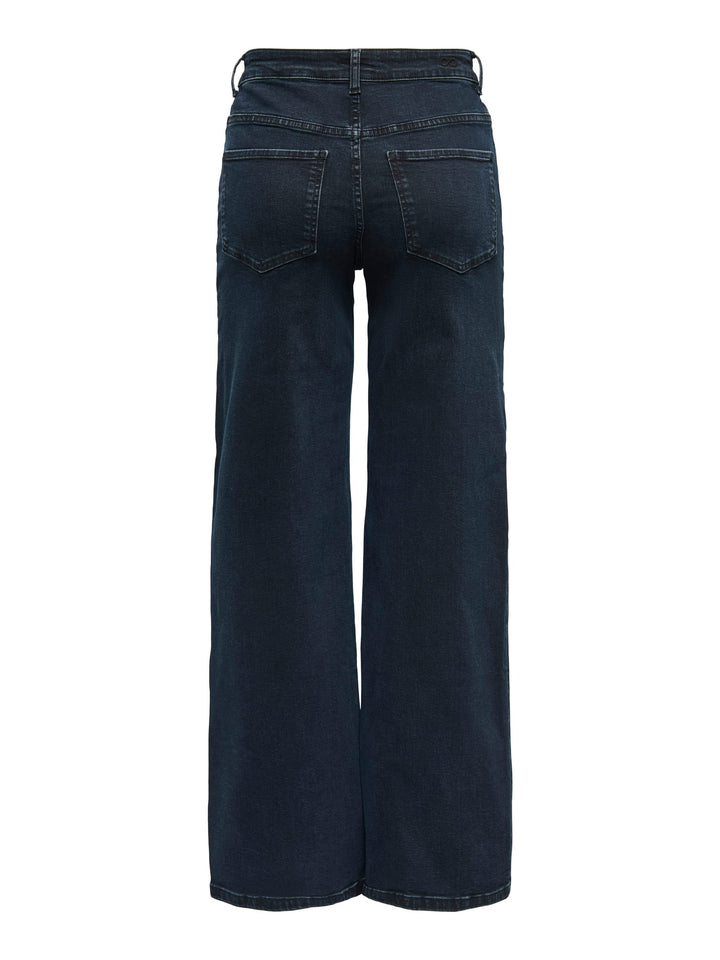 Jacqueline de Yong Felina wide fit jeans – dames - Blue Denim - L32