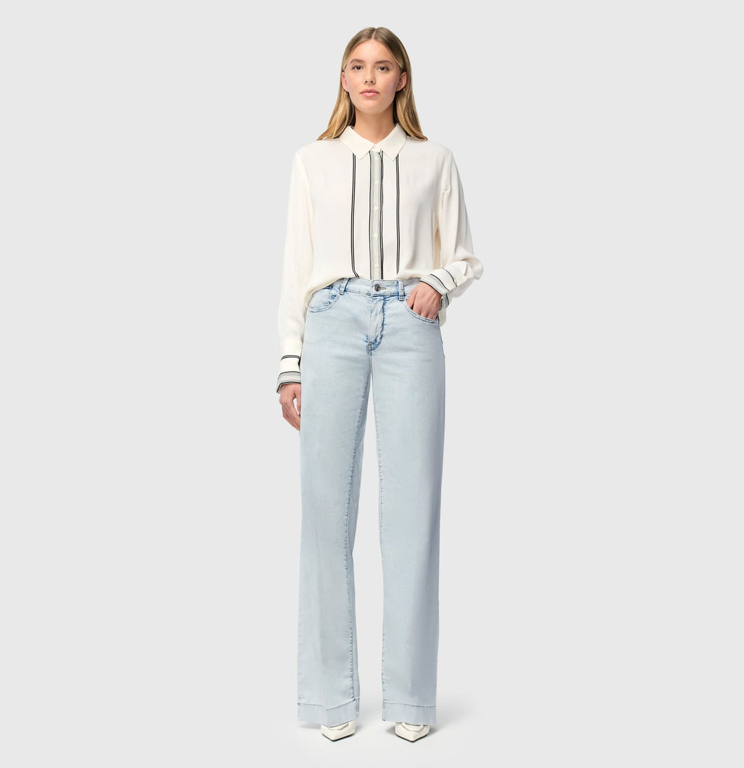 MAC jeans loose fit dames 5233/90 0391 - blue denim - L32