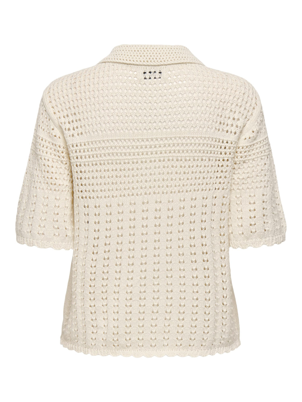 Jacqueline de Yong 15361342 Robin vest gebreid off-white