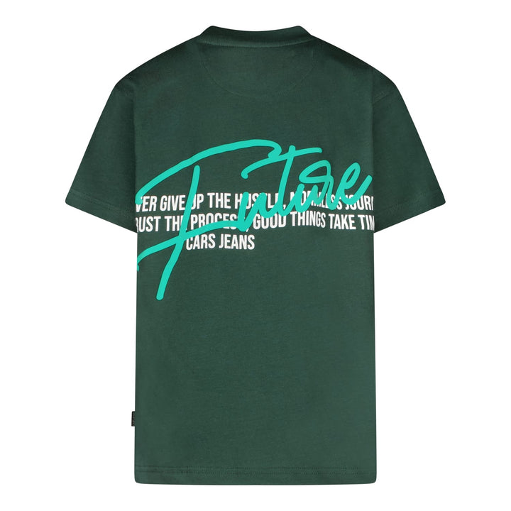 Cars boys 20165 t-shirt k/m jongens groen dessin