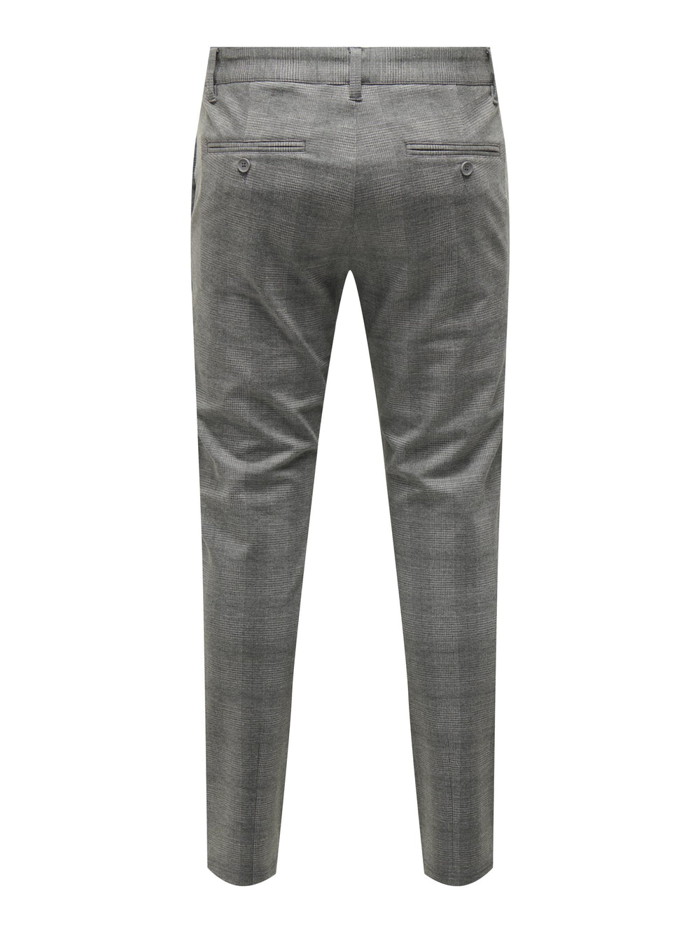 ONLY & SONS 22028113 Mark lange broek heren grijs dessin - L32