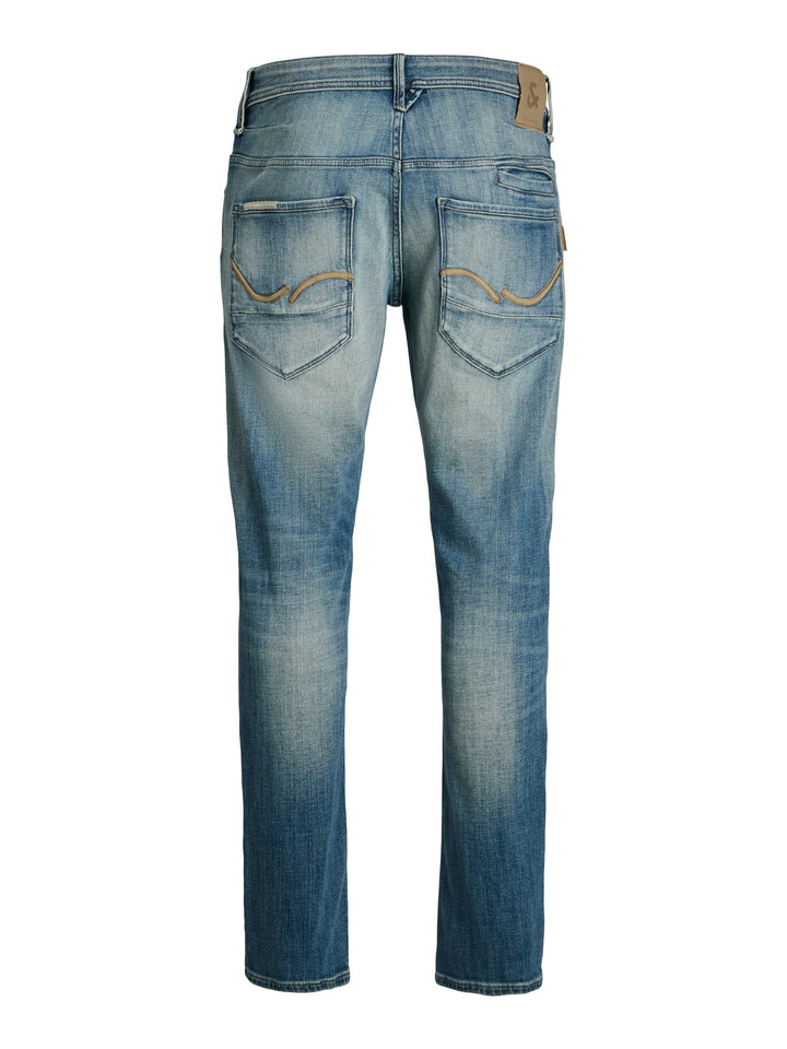 Jack & Jones tapered fit jeans blauw – heren - Blue Denim - L32