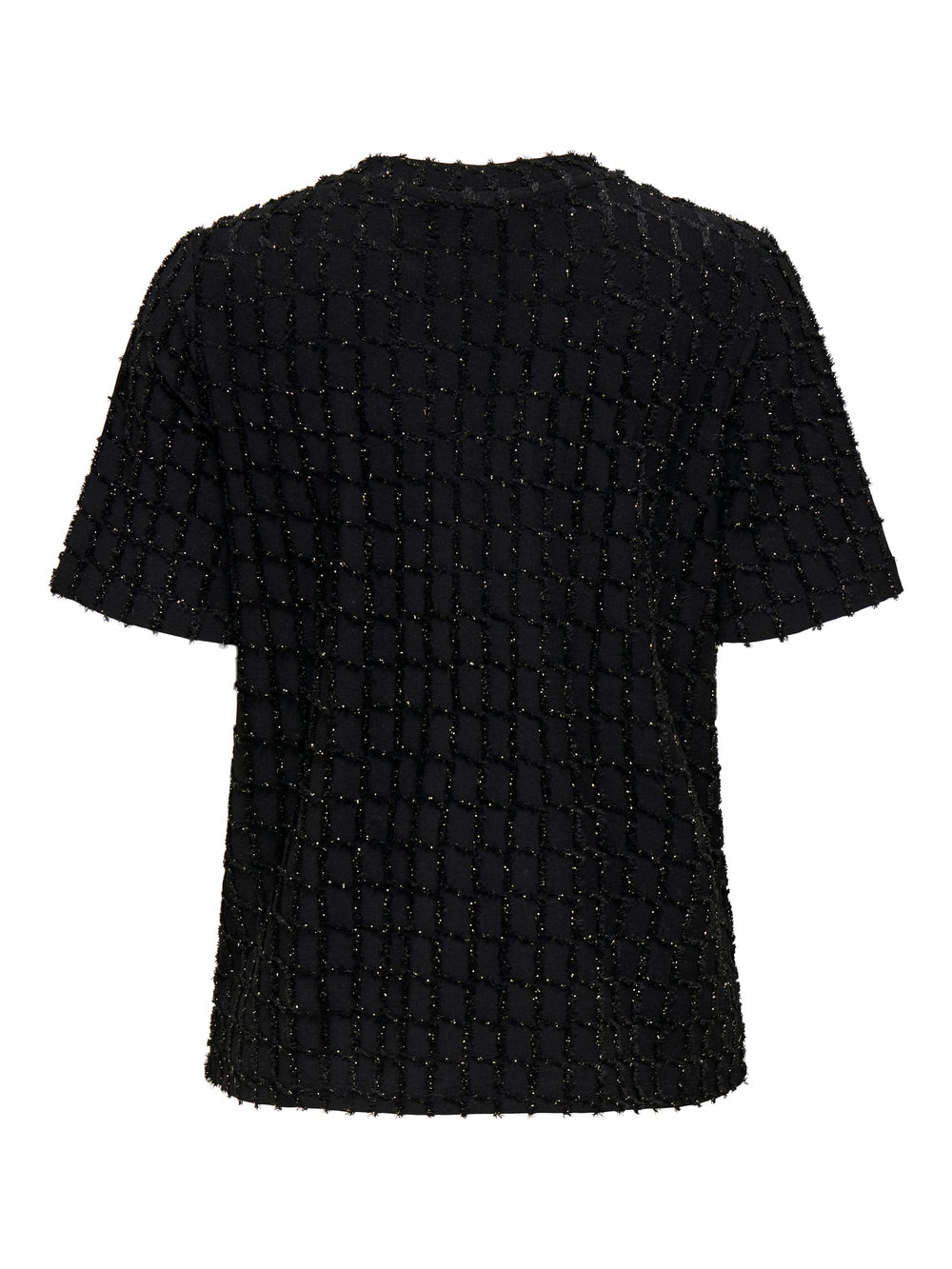 Only 15358982 Ines t-shirt zwart – dames
