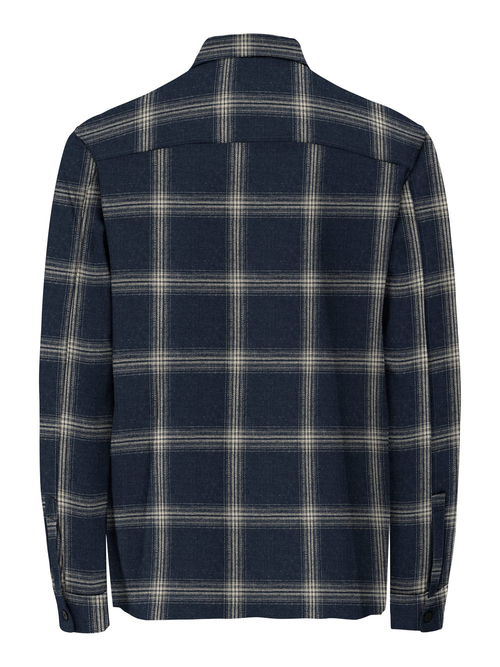 ONLY & SONS Aiden overhemd l/m heren – blauw dessin