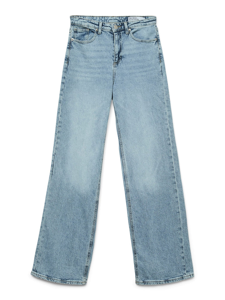 VERO MODA Tessa wide fit jeans – dames - Blue Denim - L32