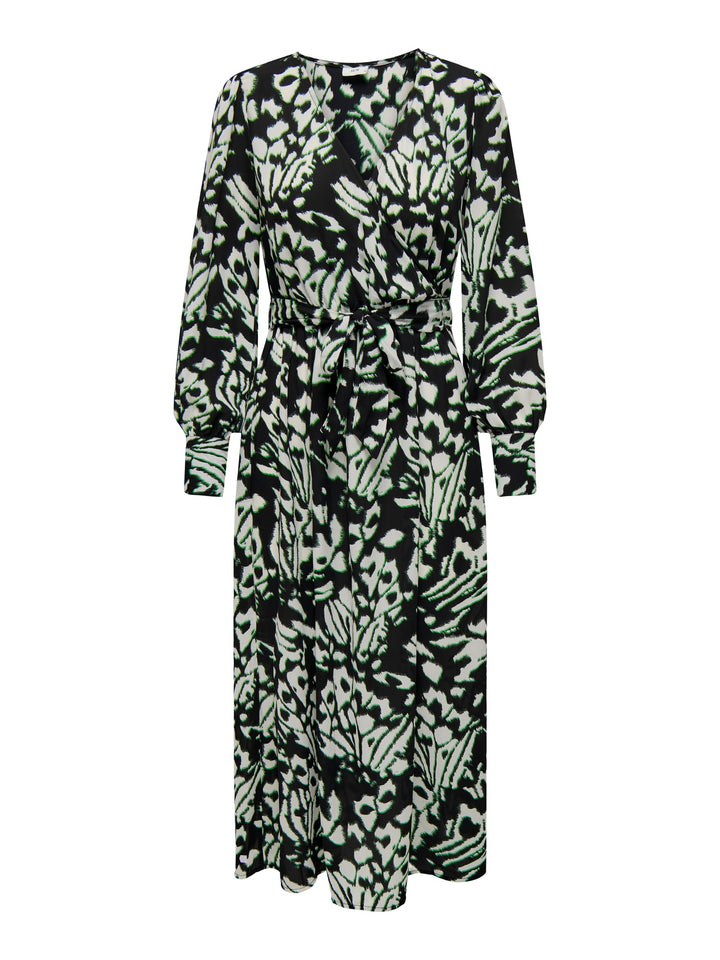 Jacqueline de Yong Lesley jurk zwart dessin – dames