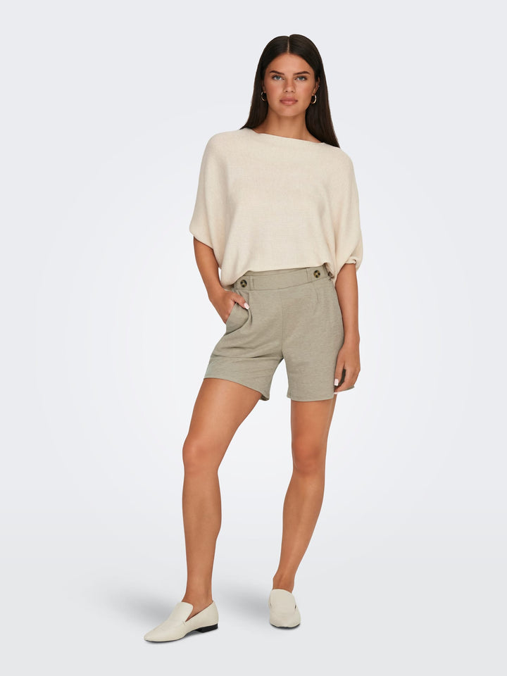 Jacqueline de Yong birdie shorts beige – dames
