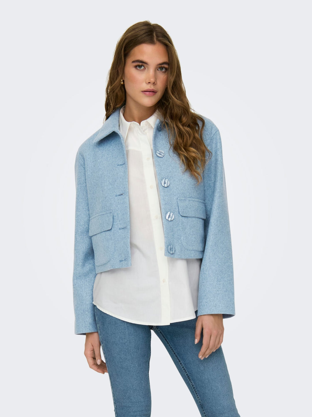 Jacqueline de Yong JDYCALLIE Short Jacket navy – dames