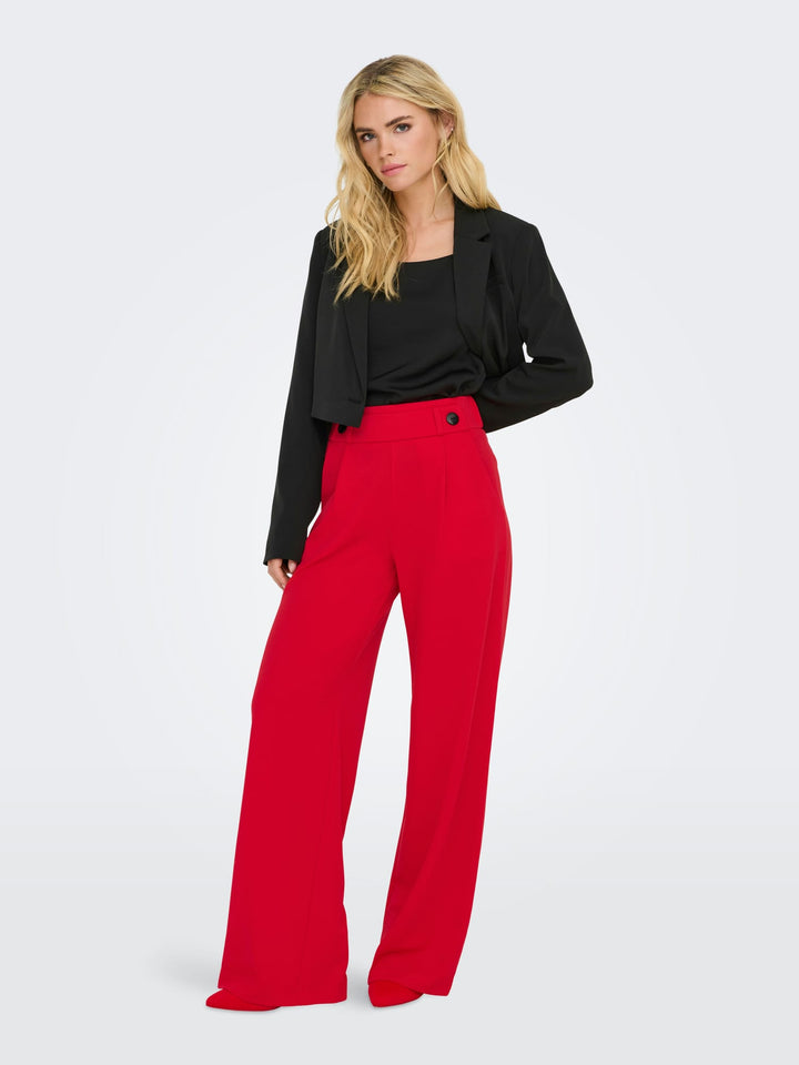 Jacqueline de Yong Geggo lange broek dames – rood - L32