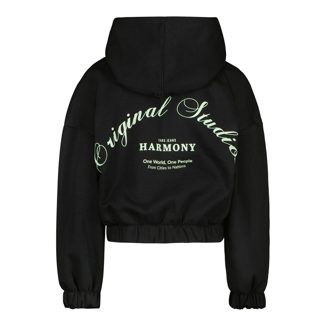 Cars Girls Esmea hoodie zwart – sweater meisjes