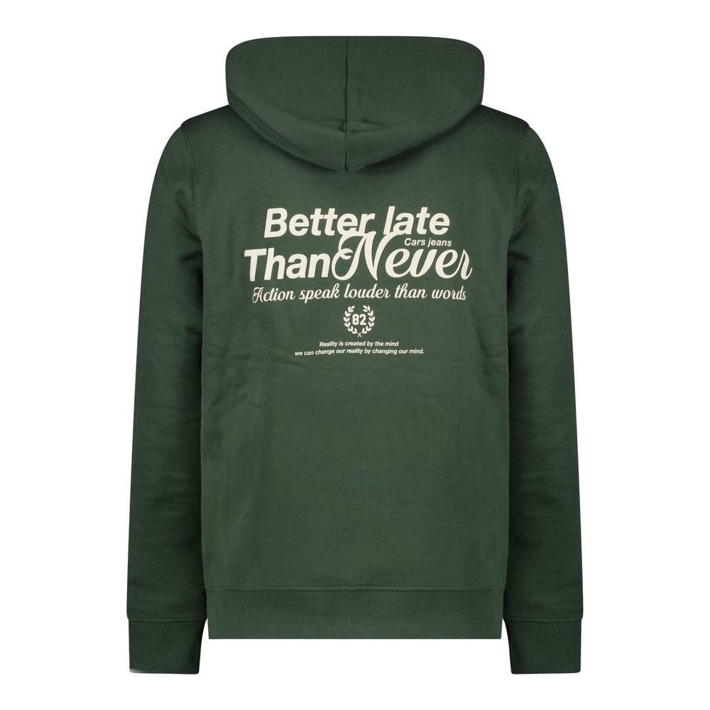 Cars men hoodie Dukey donkergroen – sweater heren