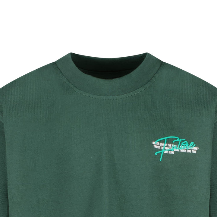 Cars boys 20165 t-shirt k/m jongens groen dessin
