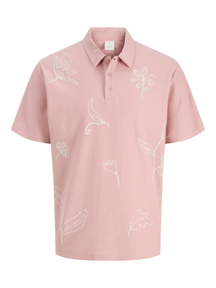 Jack & Jones polo licht roze – heren