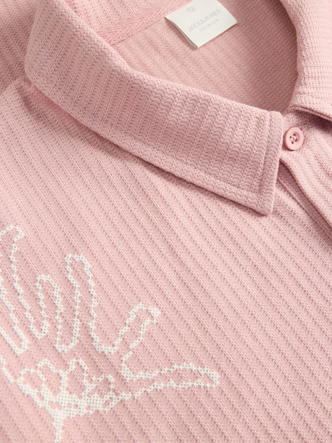 Jack & Jones polo licht roze – heren