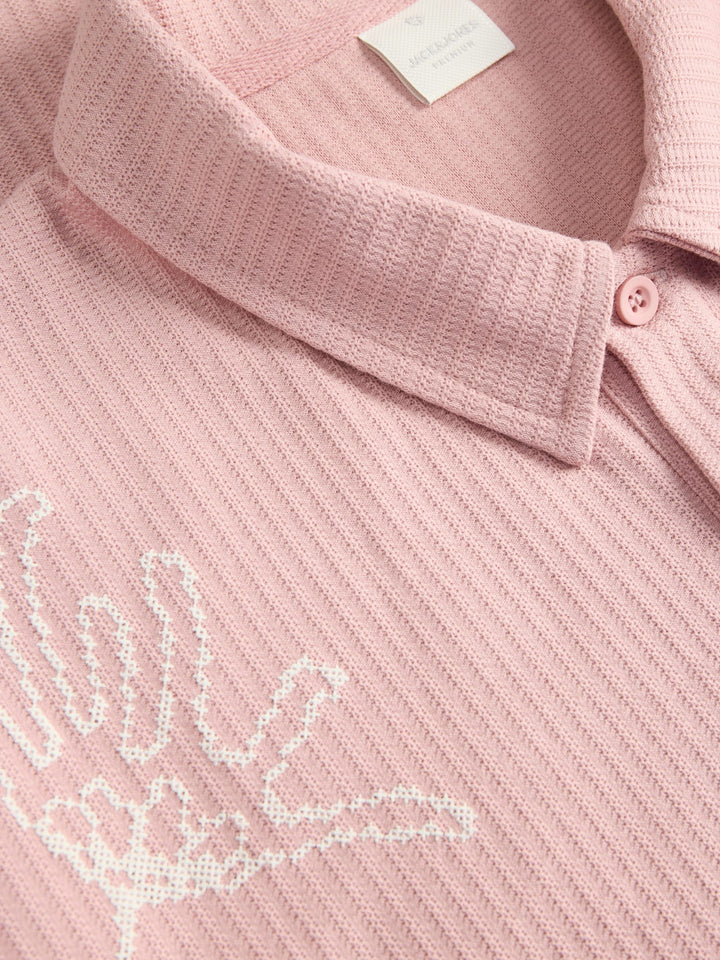 Jack & Jones polo licht roze – heren