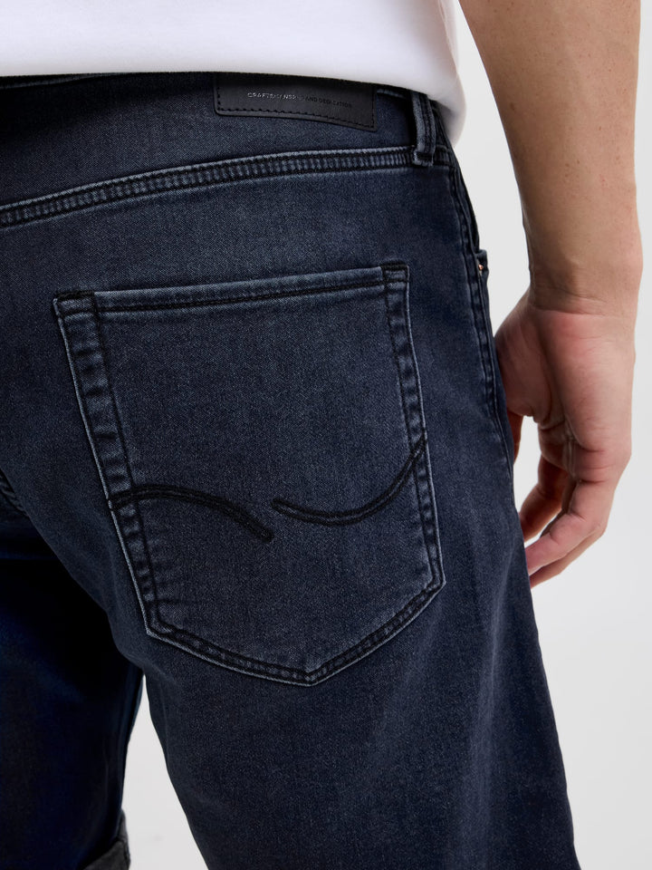 Jack & Jones short denim heren - 12275681 Rick - Blue Denim