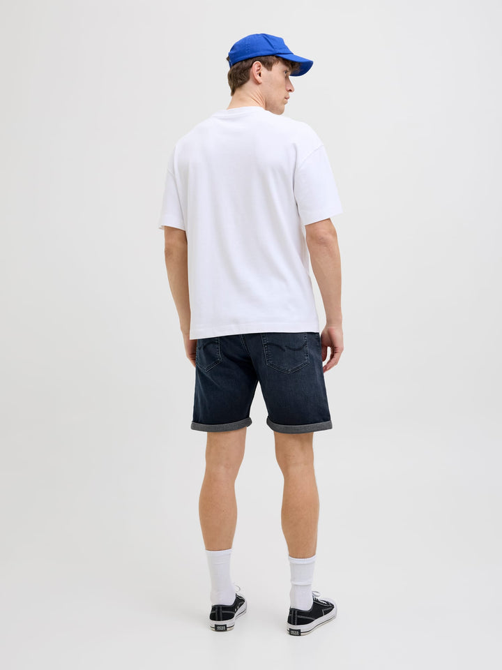 Jack & Jones short denim heren - 12275681 Rick - Blue Denim