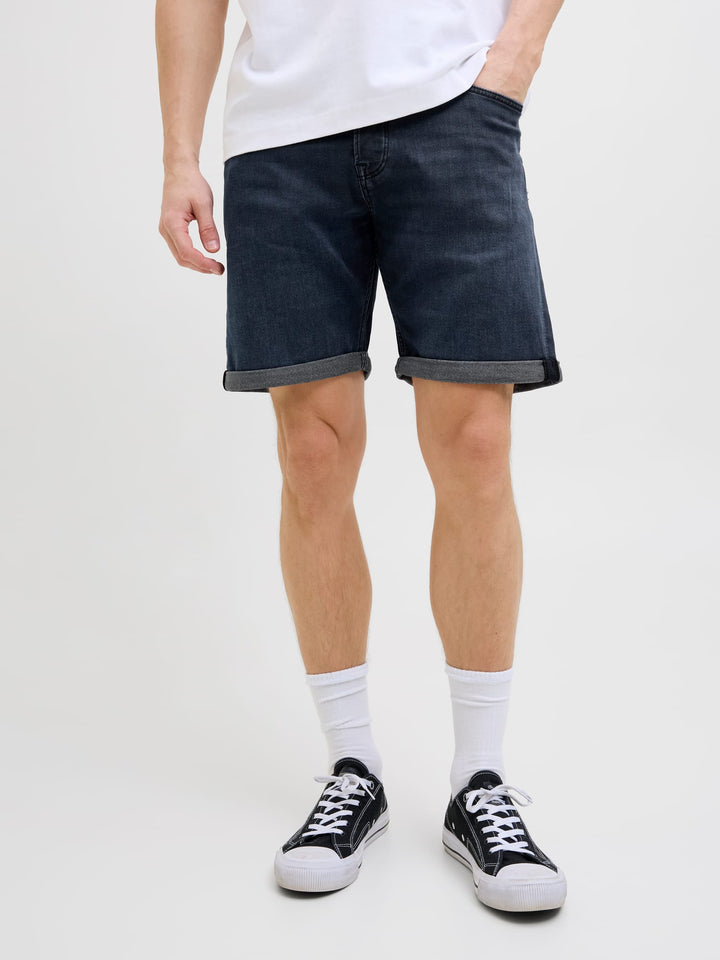 Jack & Jones short denim heren - 12275681 Rick - Blue Denim