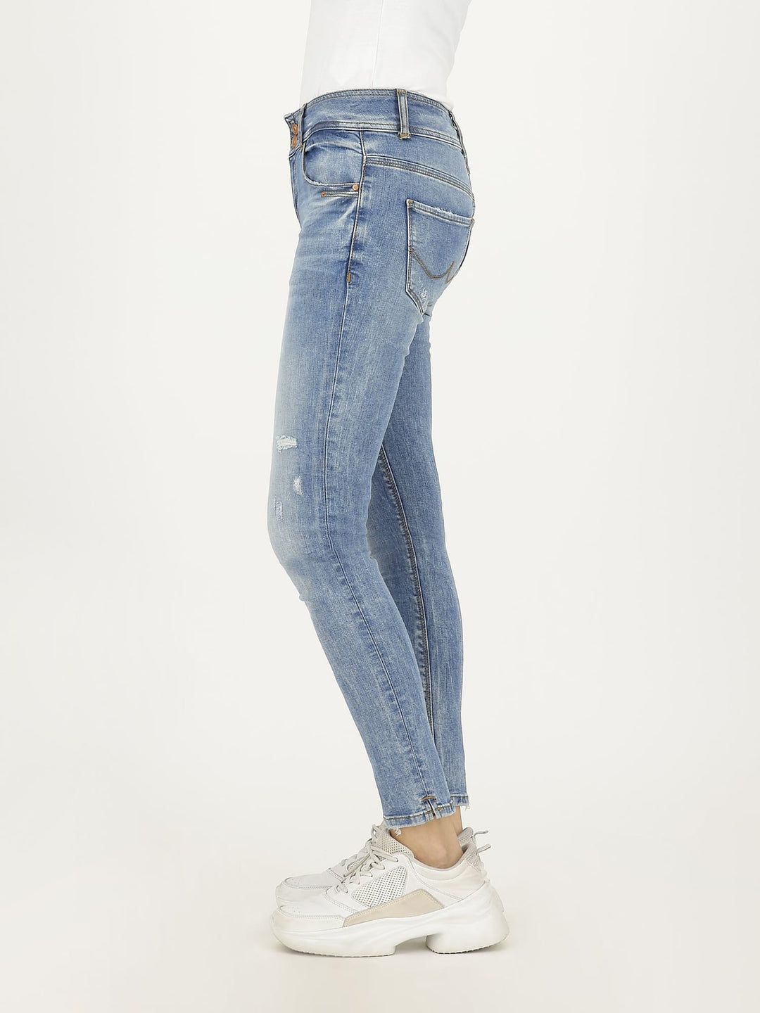LTB 51527 Georget jeans slim fit dames – blue denim