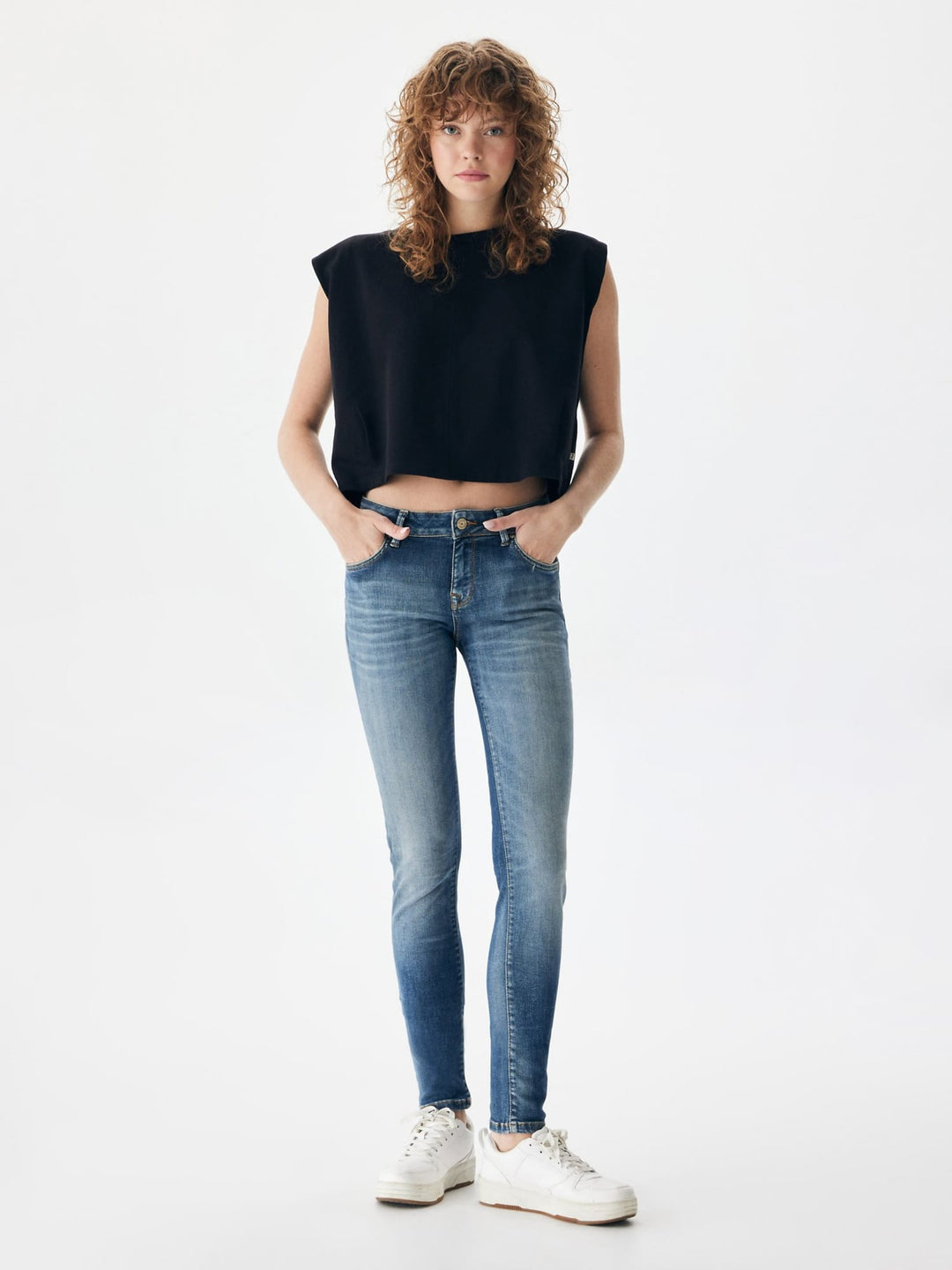 LTB dames jeans skinny fit blue denim – Nicole - L30