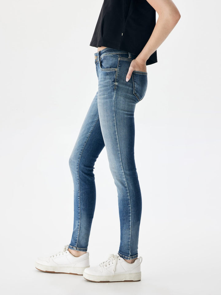 LTB dames jeans skinny fit blue denim – Nicole - L30