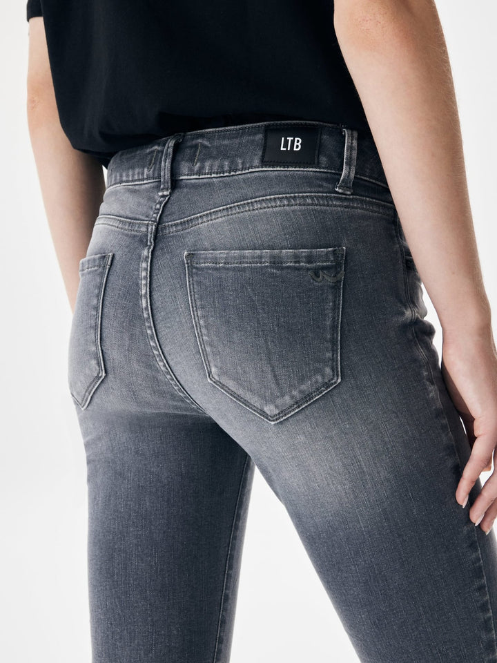 LTB Nicole jeans skinny fit grey denim – dames - L32