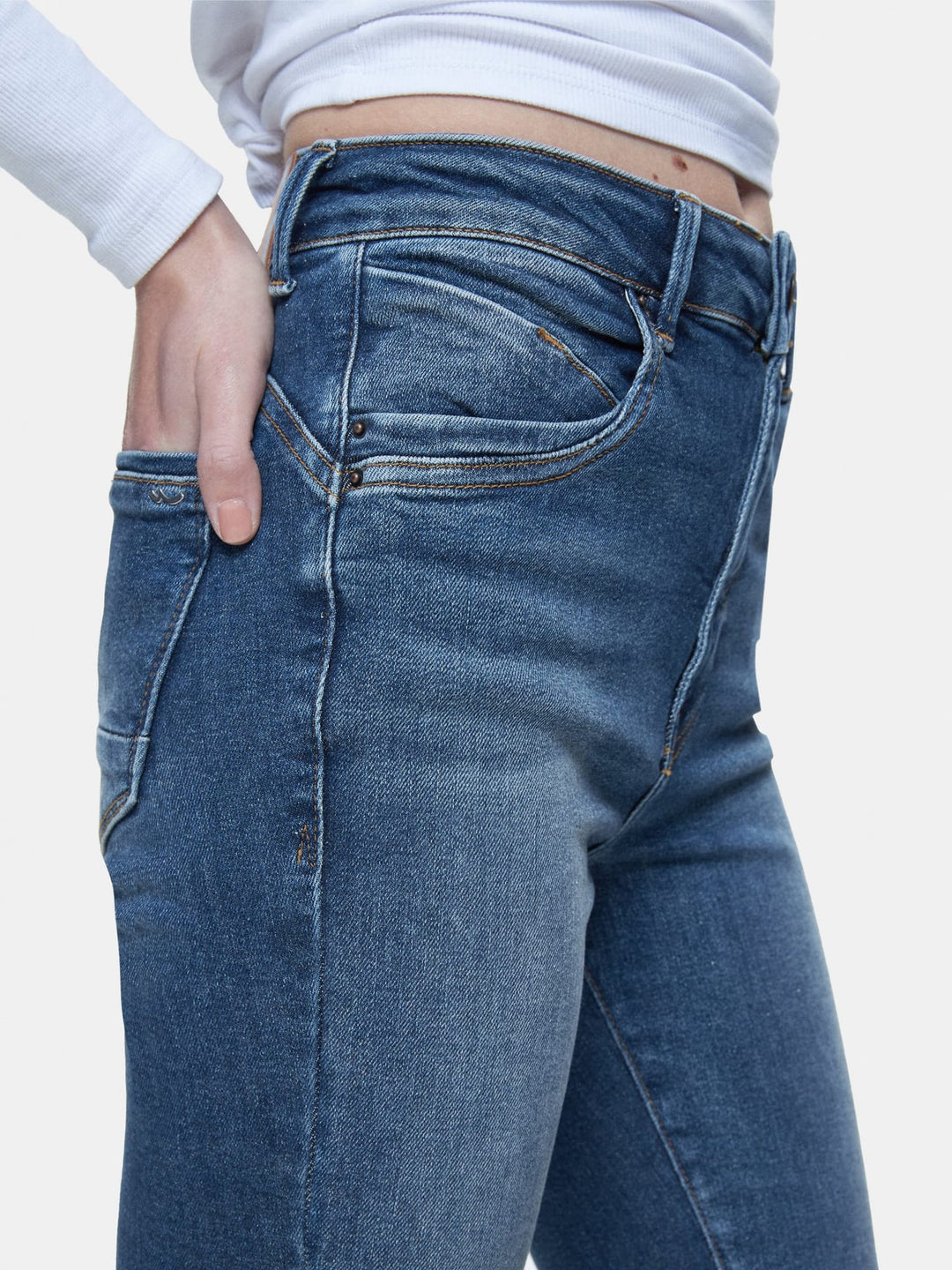 LTB dames Jonna 500 jeans bootcut flare fit – blue denim - L32