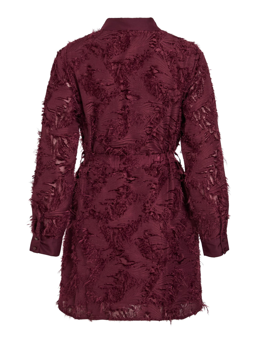 Vila 14111089 Misanja jurk kort dames bordeaux