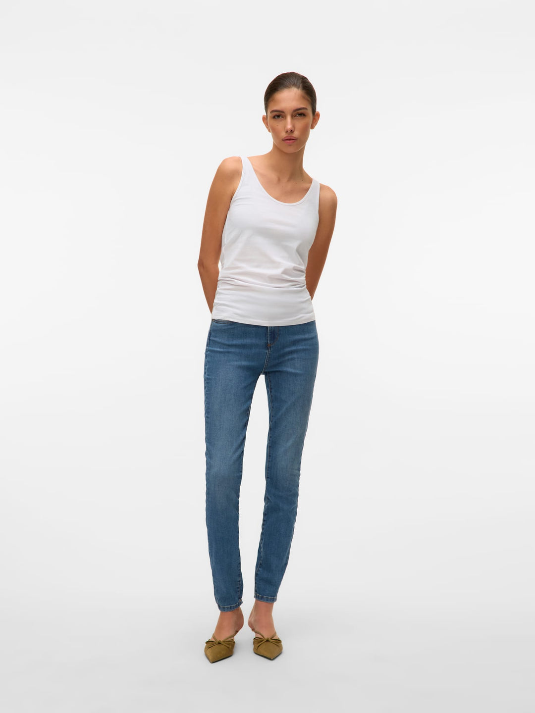 VERO MODA VMMAXI MY SOFT UU TANK TOP NOOS – dames singlet - Off-white