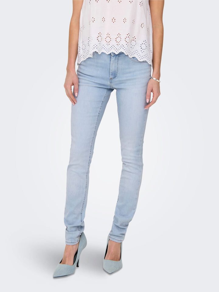 Only jeans bootcut flare fit lichtblauw – dames - 34