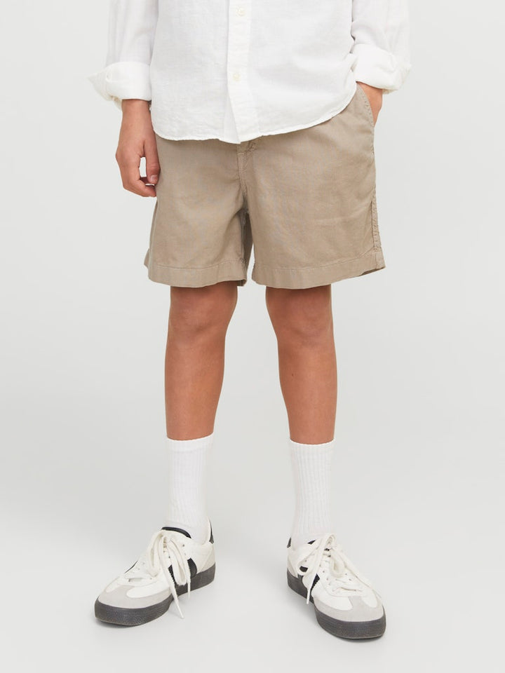 jack & jones kids 12275023 Jaiden short jongens zand
