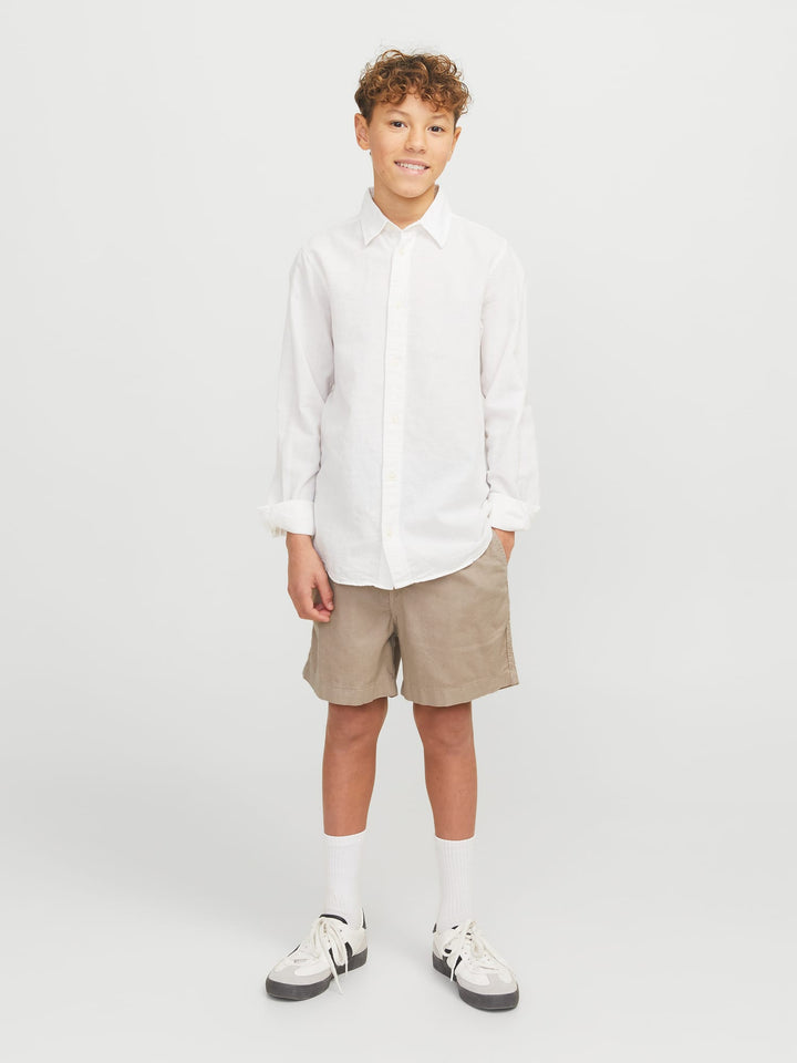 Jack & Jones Kids Jaiden chino short zand – jongens