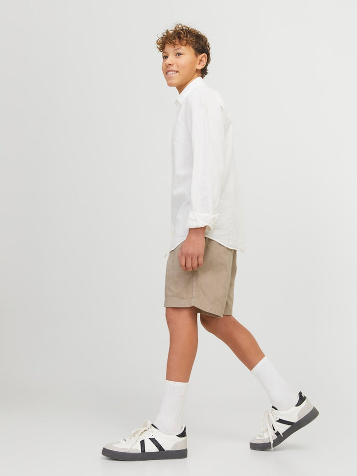 Jack & Jones Kids Jaiden chino short zand – jongens