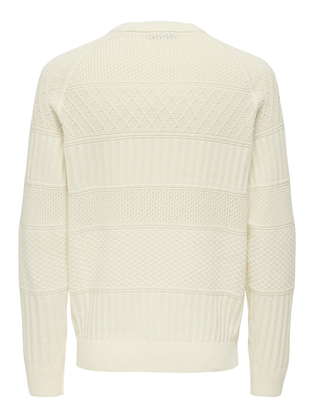 ONLY & SONS Alkan trui off-white – heren