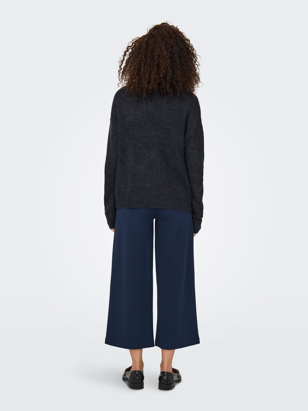 Jacqueline de Yong gebreide pullover zwart – dames