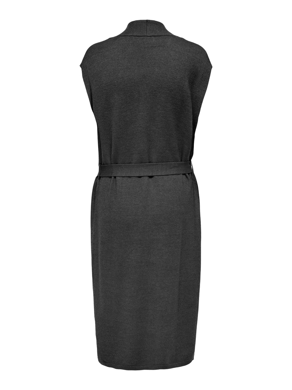 Jacqueline de Yong 15328342 Marco vest gebreid dames - Antraciet