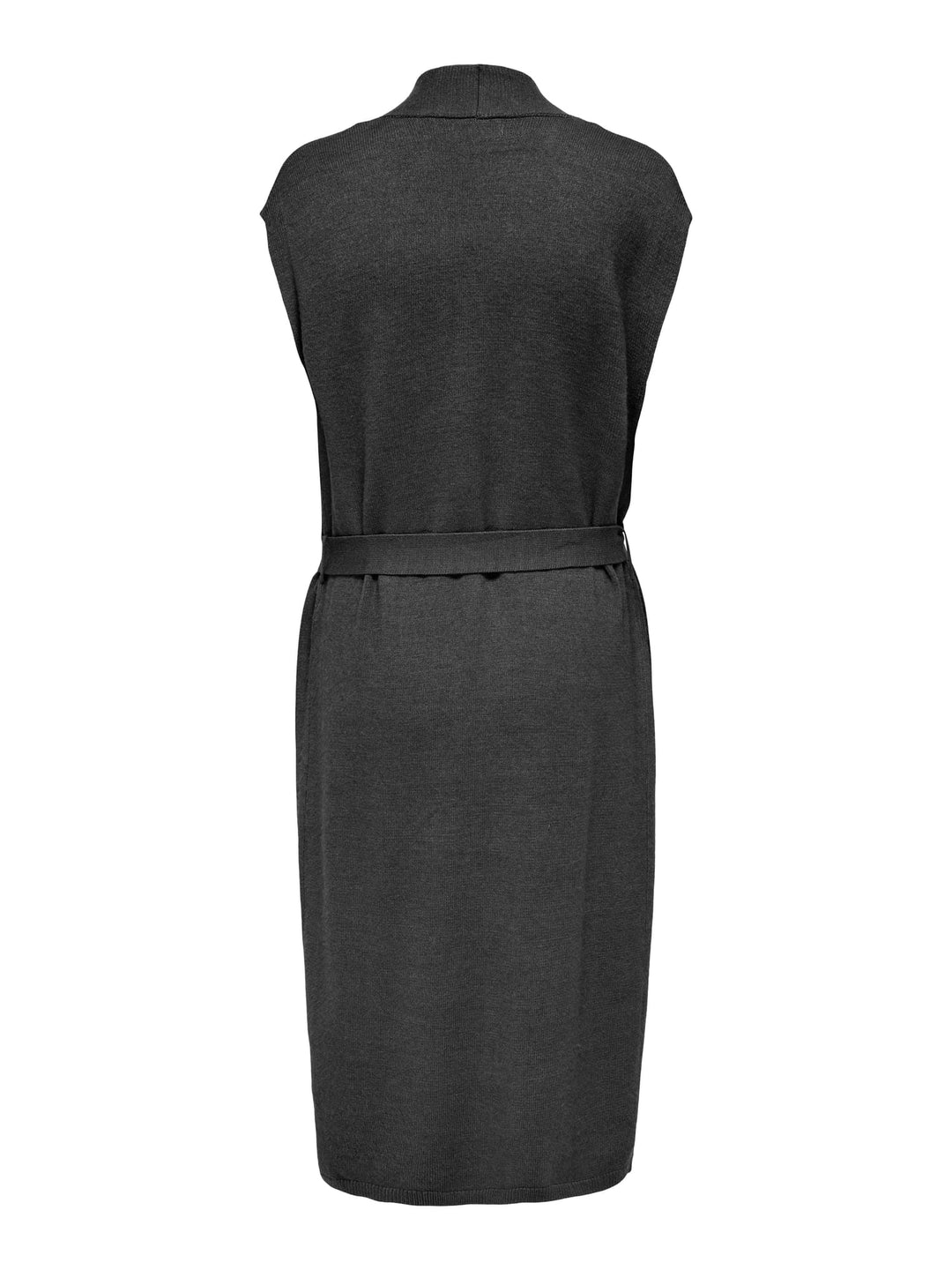 Jacqueline de Yong 15328342 Marco vest gebreid dames - Antraciet